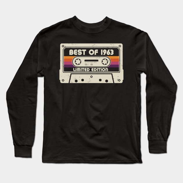 Best Of 1963 Limited Edition Long Sleeve T-Shirt by Saulene